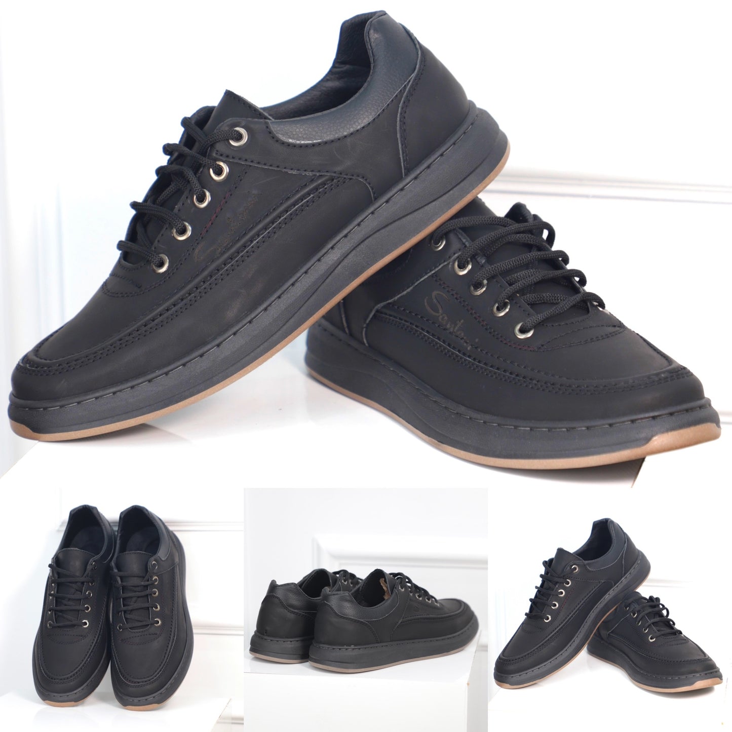 SANTONI BOSTON Classic Shoes For MEN