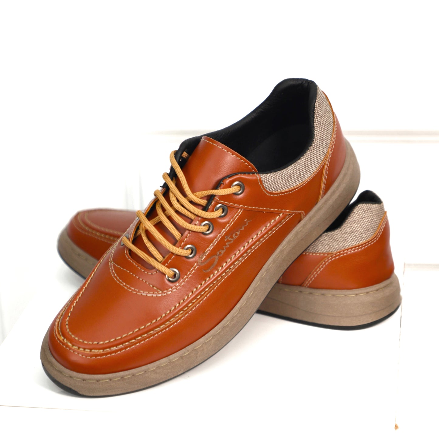 SANTONI BOSTON Classic Shoes For MEN