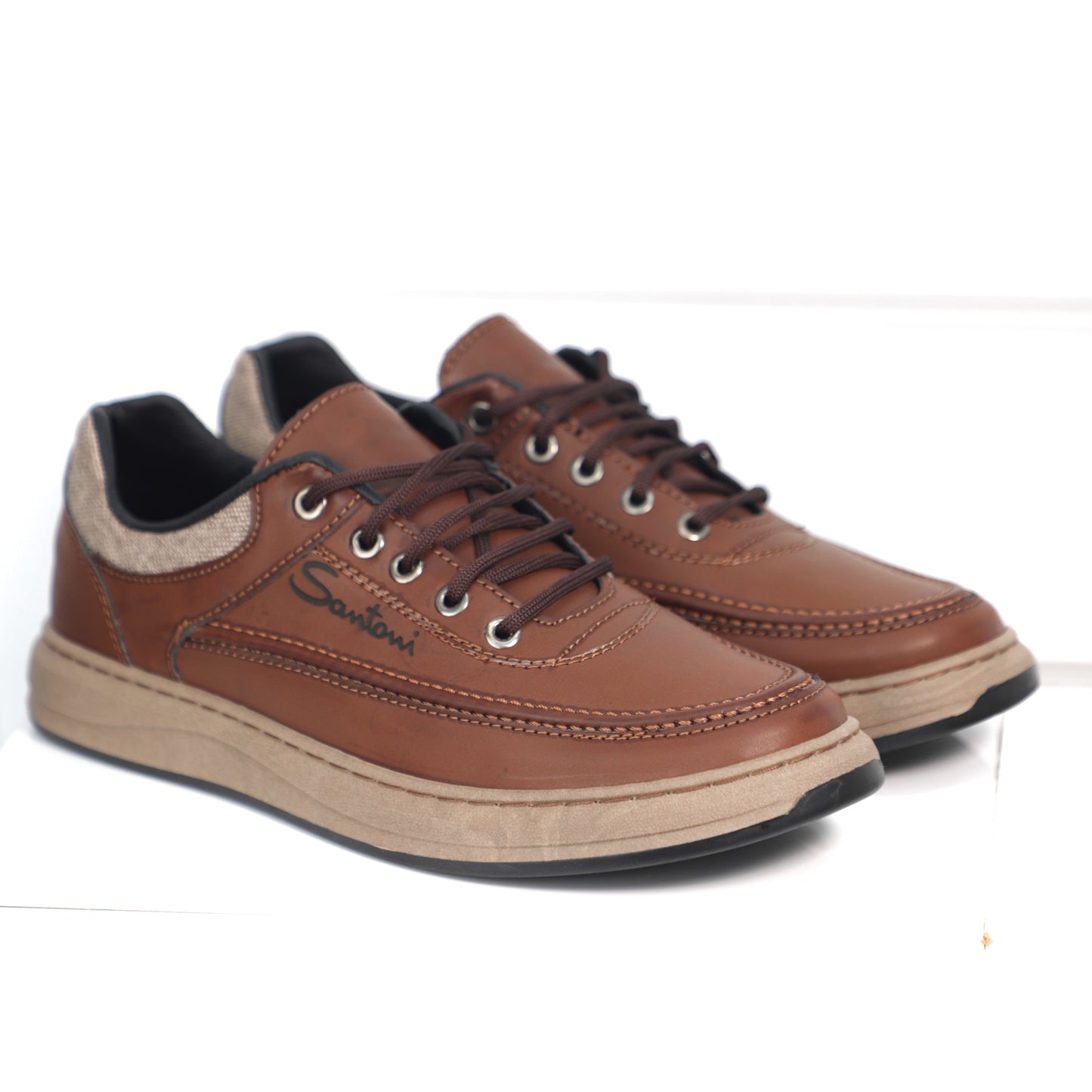 SANTONI BOSTON Classic Shoes For MEN
