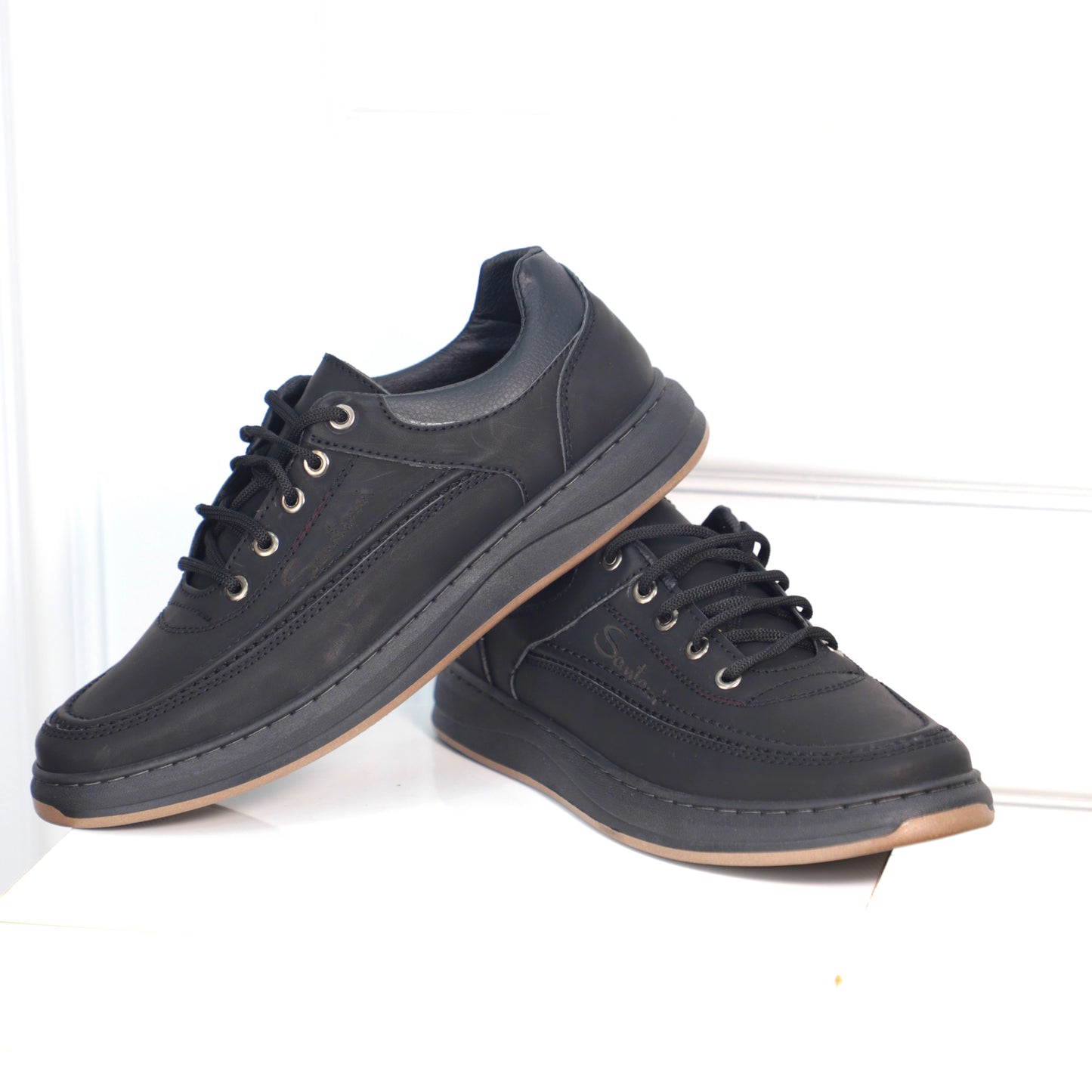 SANTONI BOSTON Classic Shoes For MEN